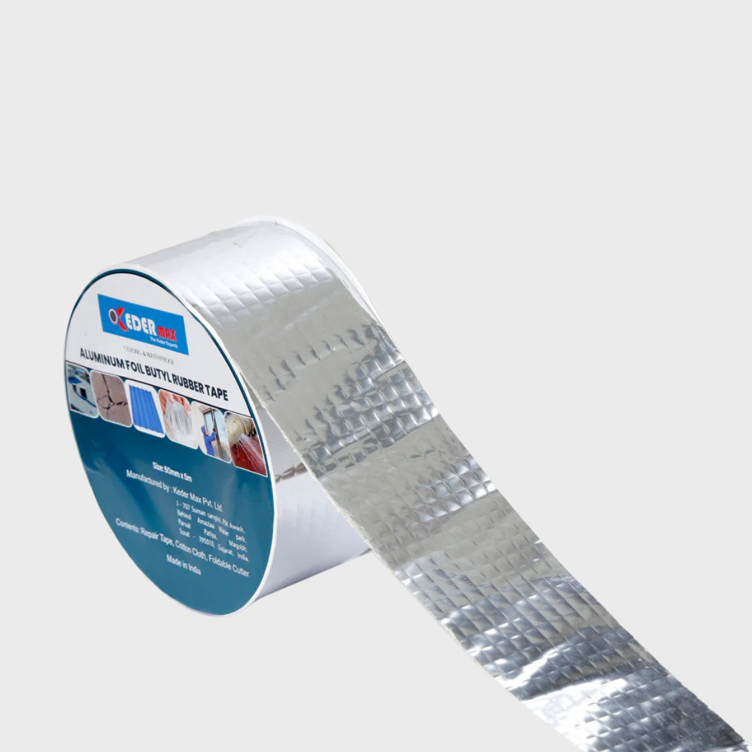 Aluminum Foil Butyl Rubber Tape 2" / 5cm
