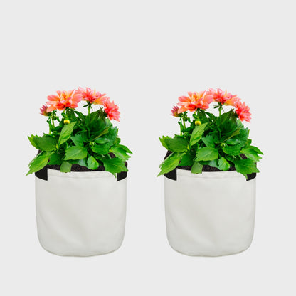 Grow Bag 12" x 12" White Pack of 2