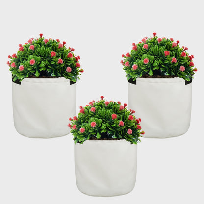 Grow Bag 12" x 12" White Pack of 3