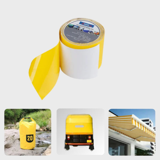 PVC Tarpaulin Repair Tape Yellow