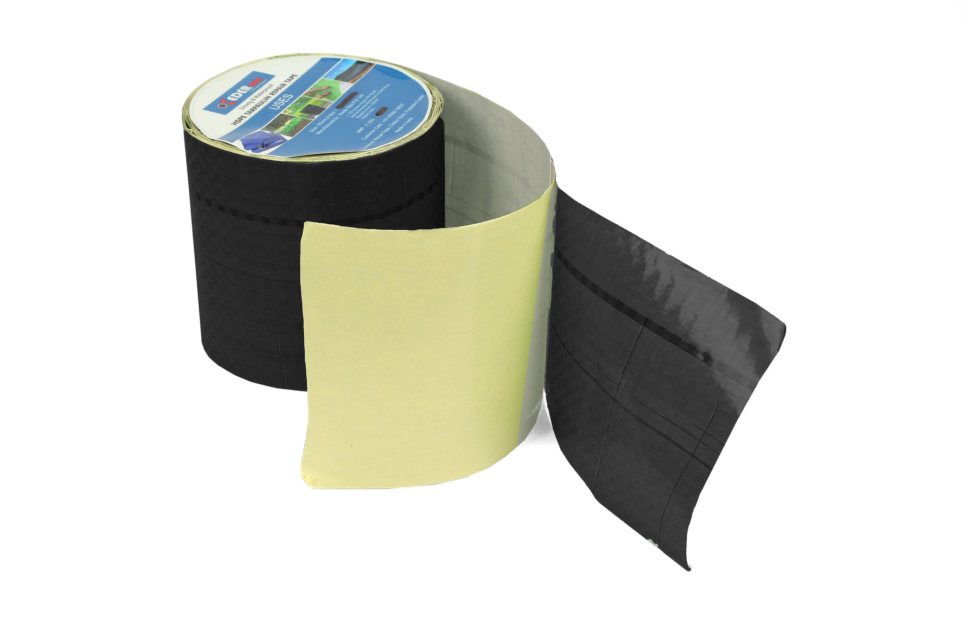 HDPE Tarpaulin Repair Tape Black