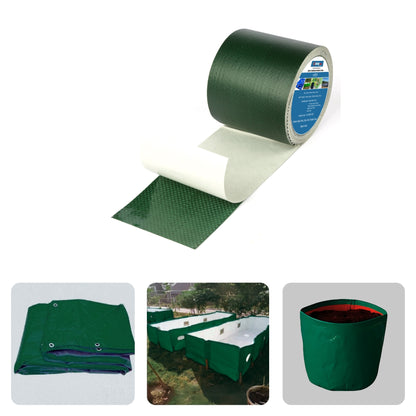 HDPE Tarpaulin Repair Tape Green