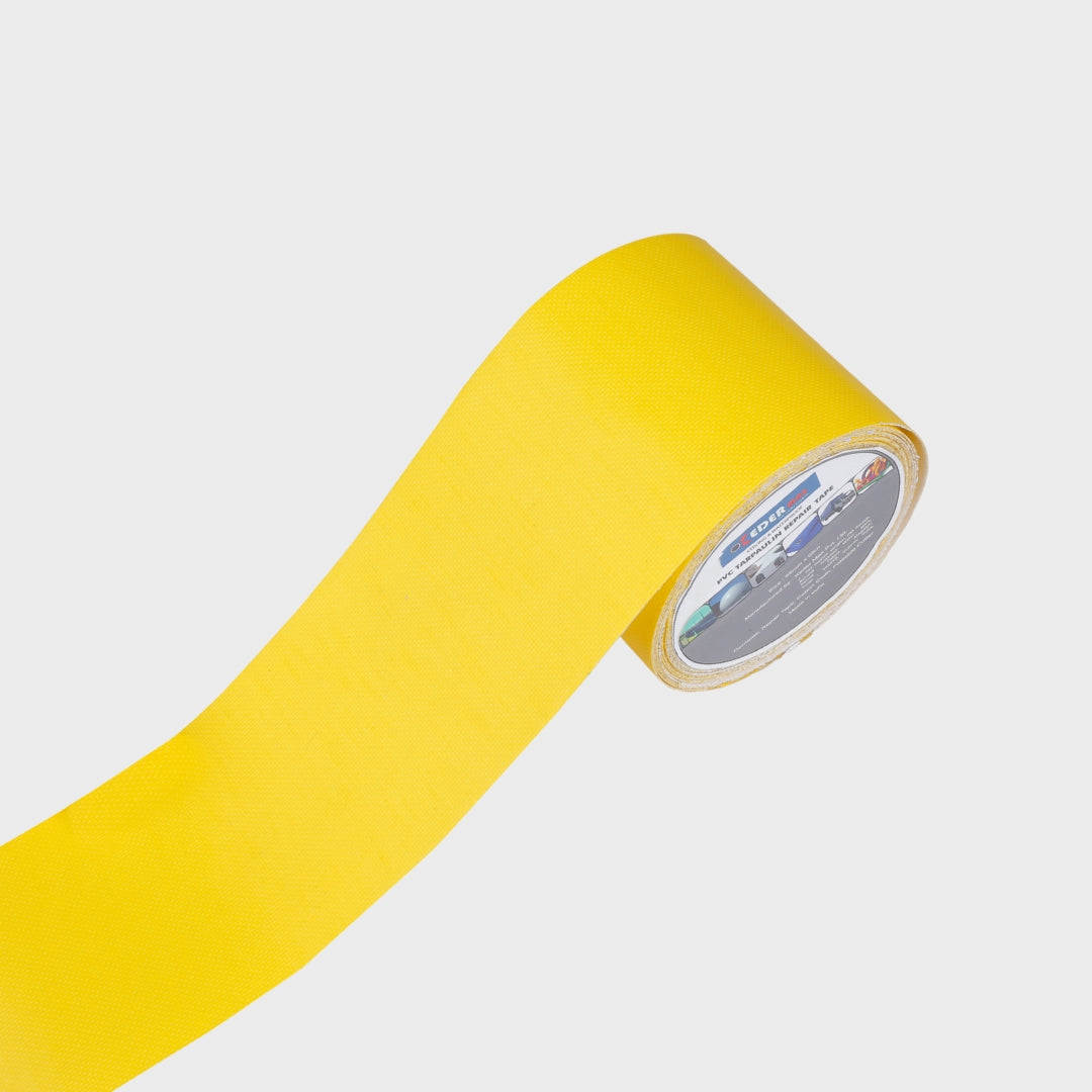 PVC Tarpaulin Repair Tape Yellow