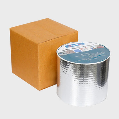 Aluminum Foil Butyl Rubber Tape 4" / 10cm
