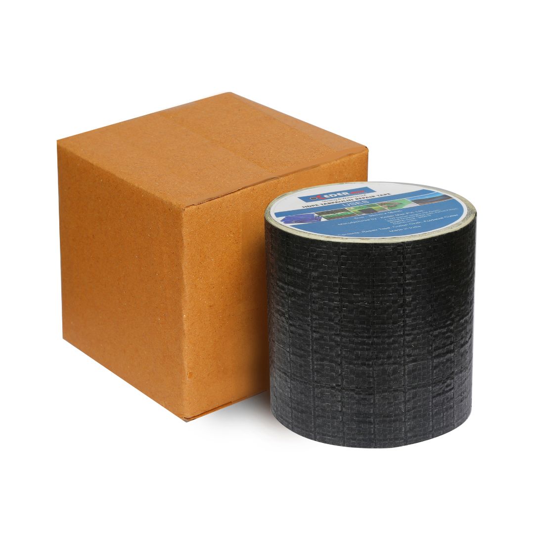 HDPE Tarpaulin Repair Tape Black