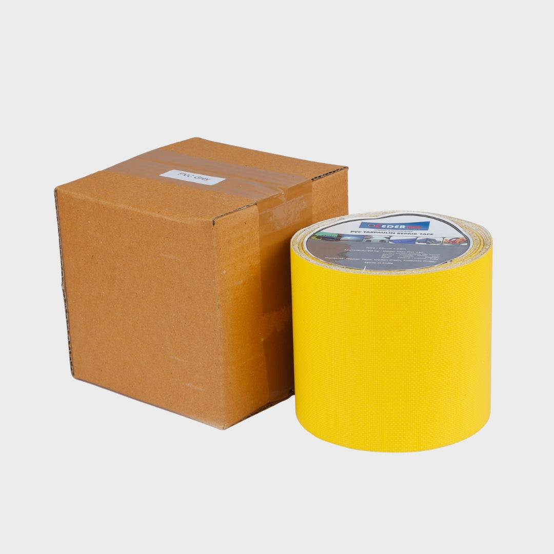 PVC Tarpaulin Repair Tape Yellow