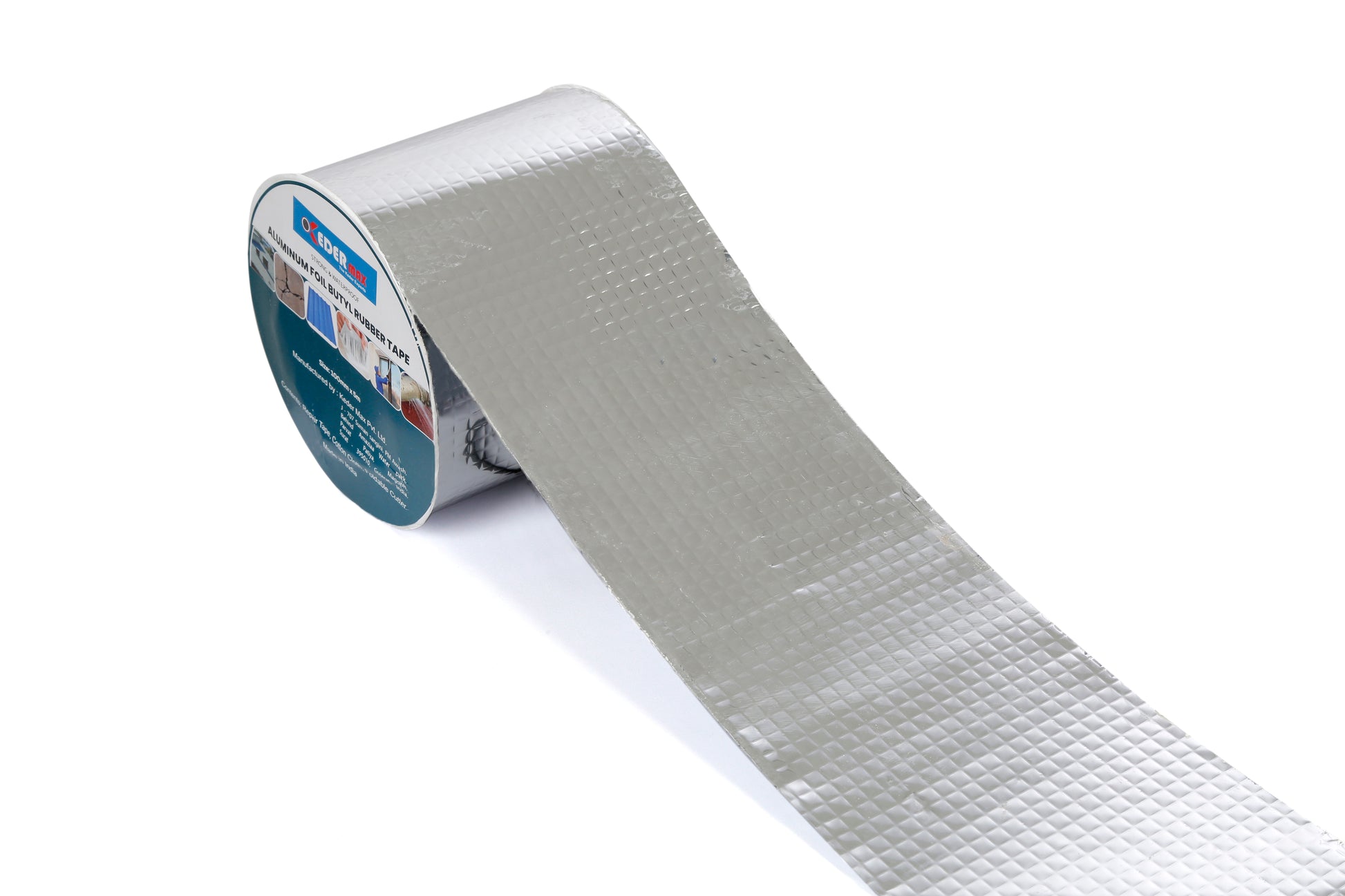 Aluminum Foil Butyl Rubber Tape 4" / 10cm