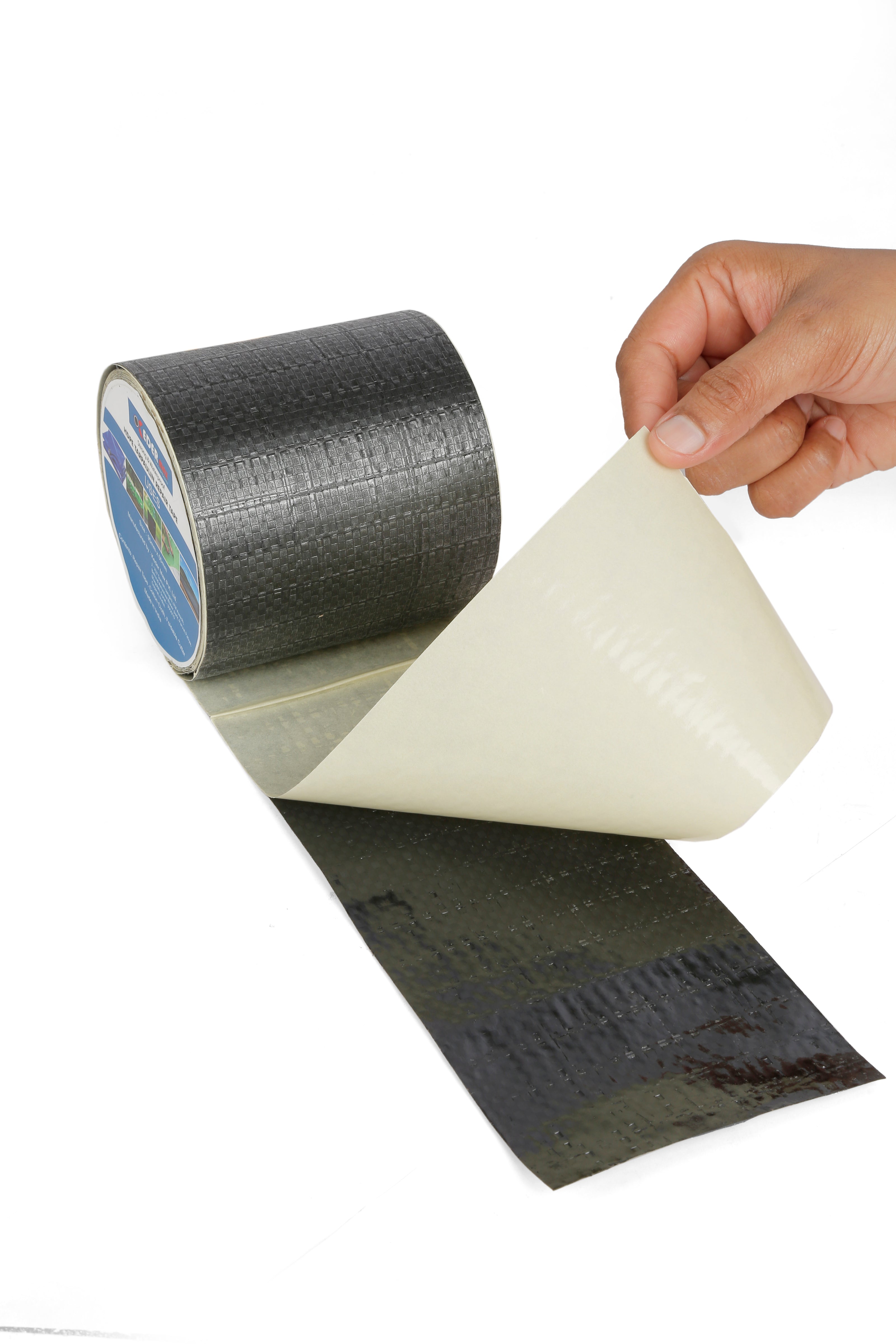 HDPE Tarpaulin Repair Tape Black