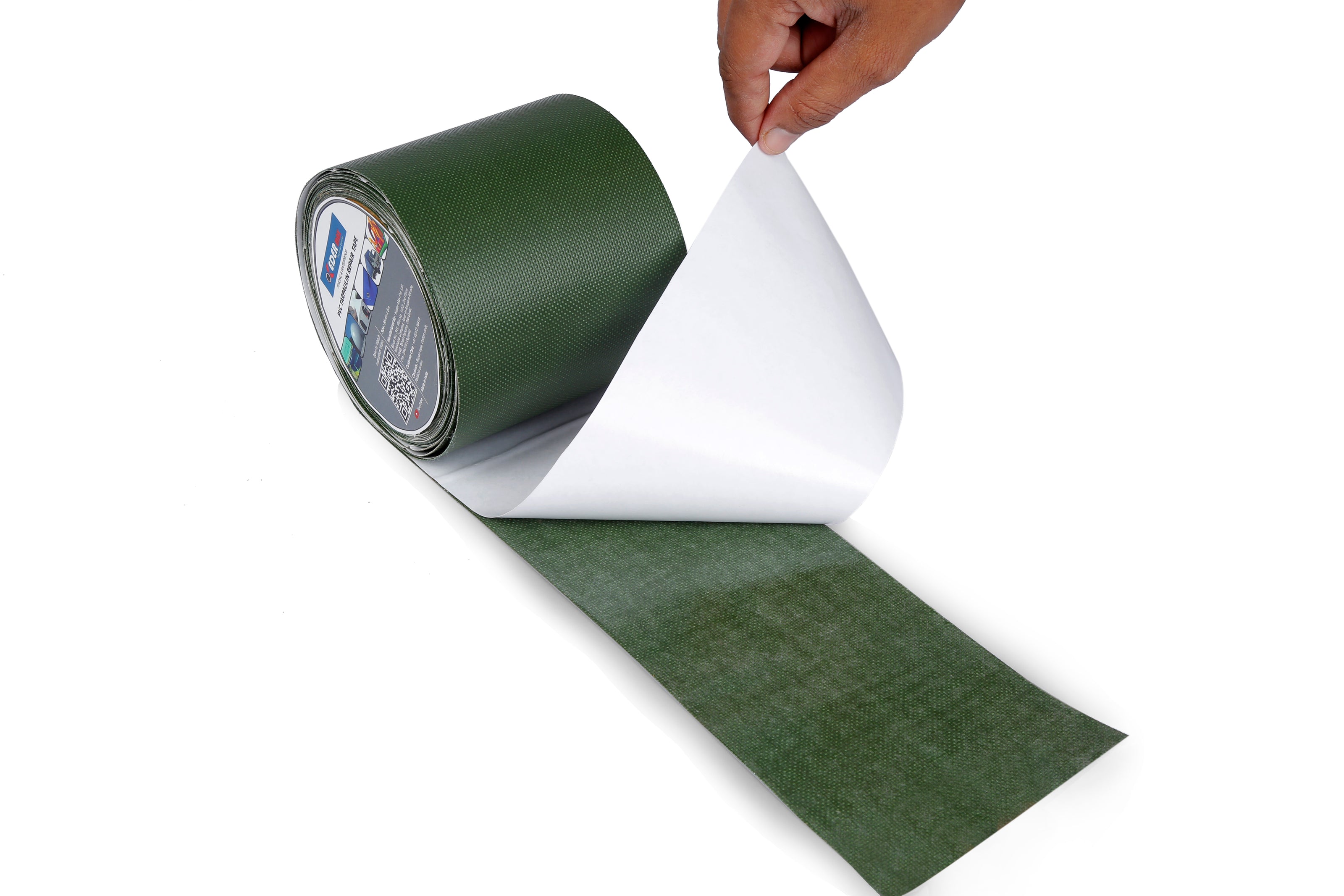 PVC Tarpaulin Repair Tape Green