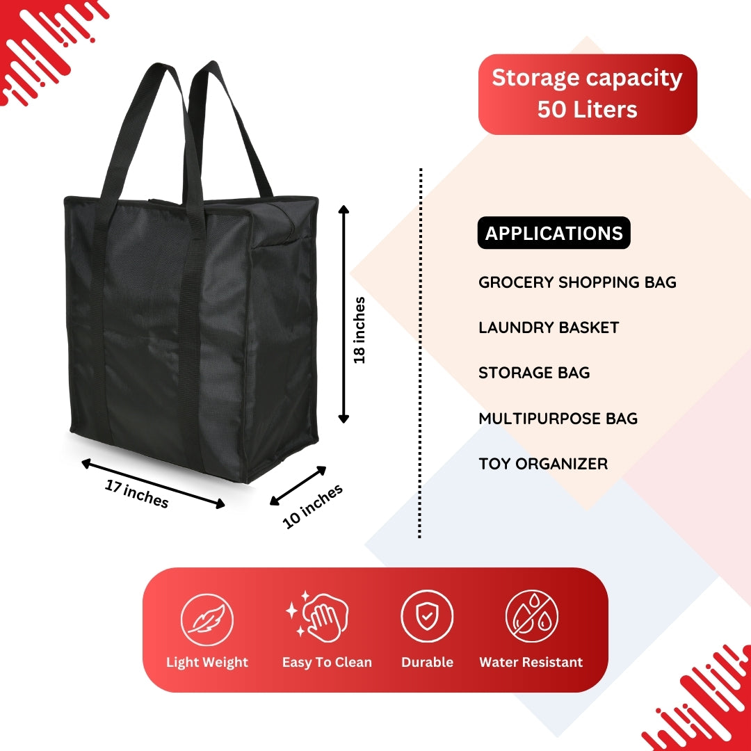 Shopping bag with Zipper