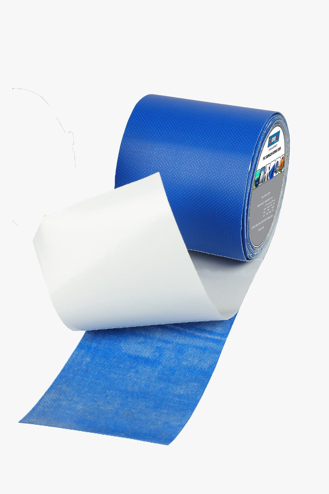 PVC Tarpaulin Repair Tape Blue