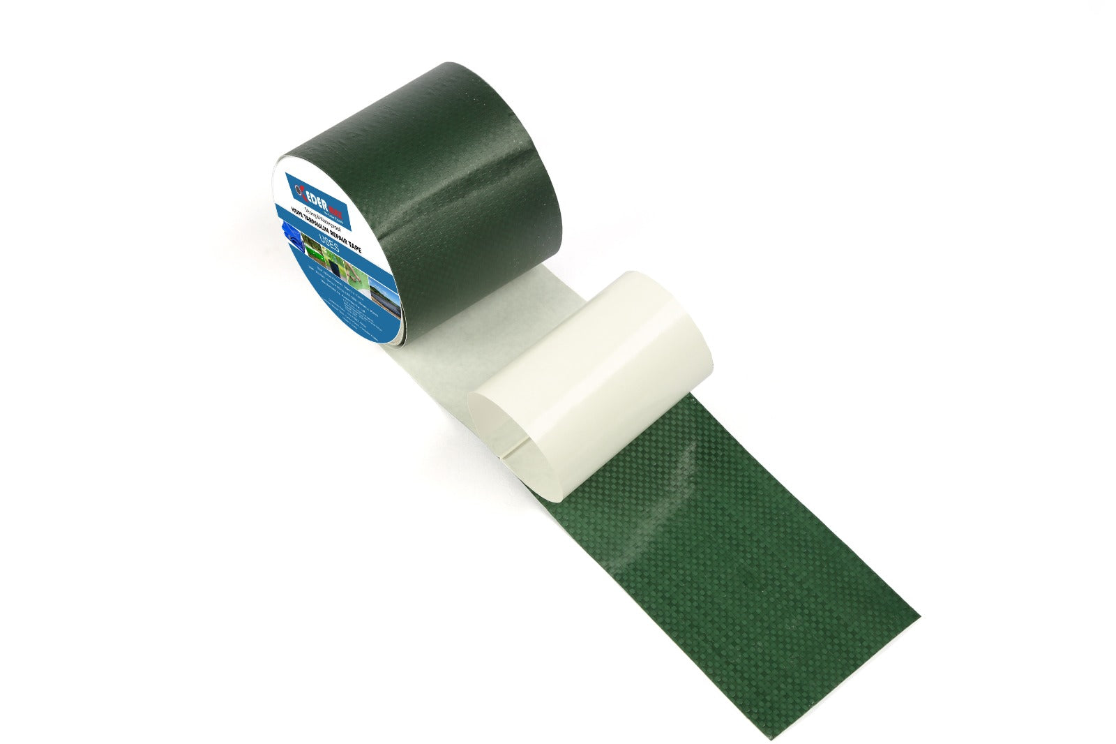 HDPE Tarpaulin Repair Tape Green