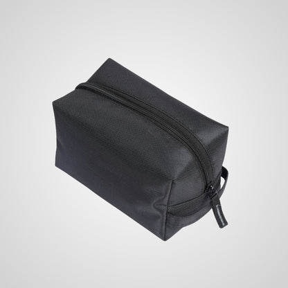 Travel Pouch-Black, Waterproof Storage Bag for Toiletries, Shaving Kit & Stationery