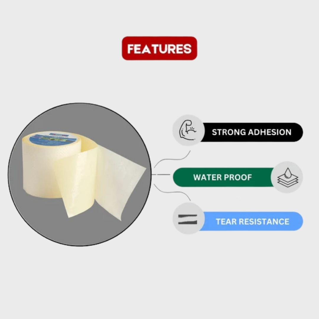 HDPE Polyhouse Repair Tape Features