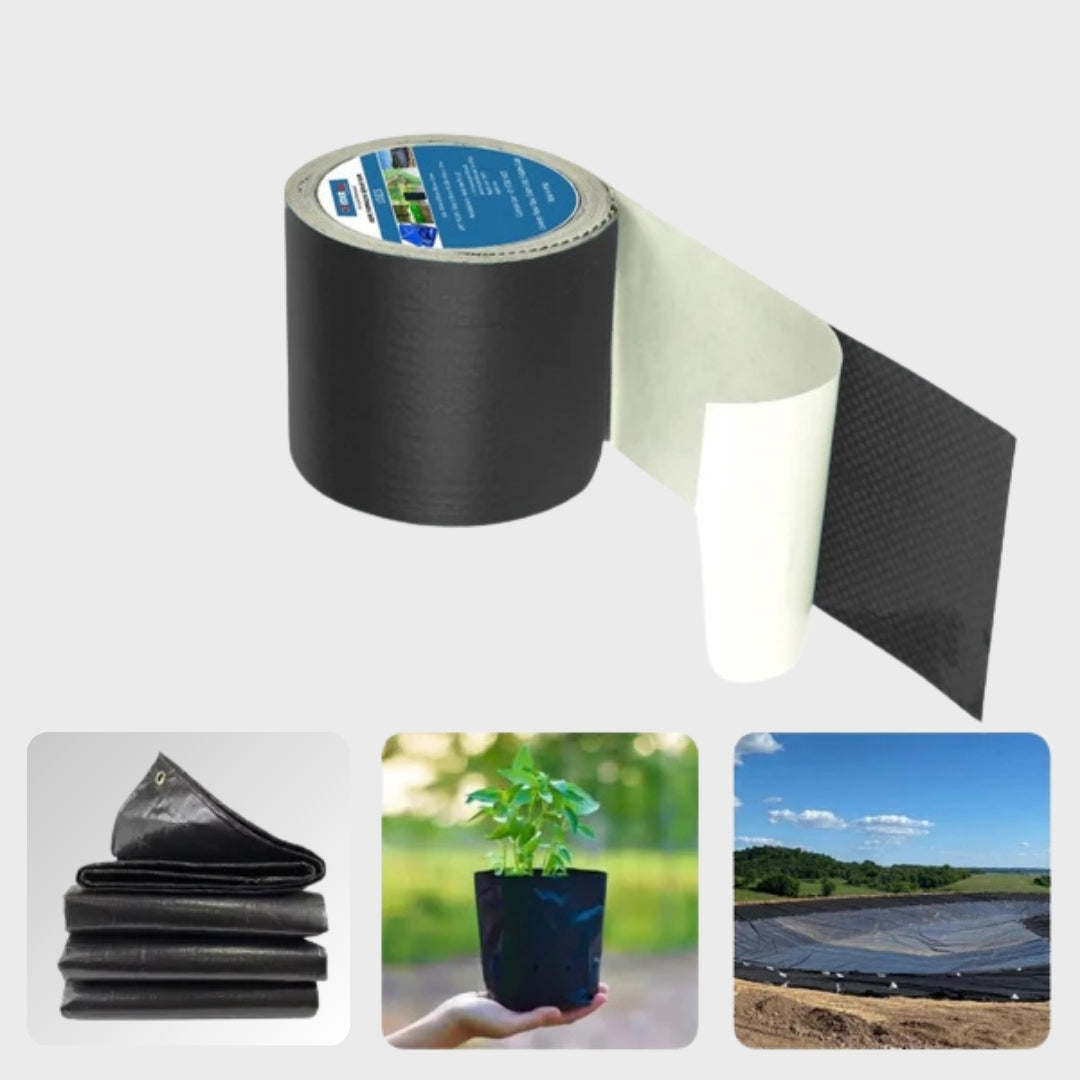HDPE Tarpaulin Repair Tape Black